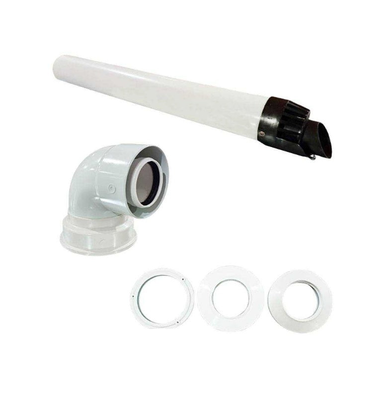 KIT FUMI COIASSALE D.60/100 ALTA TEMPERATURA PER SCALDABAGNO FERROLI A GAS