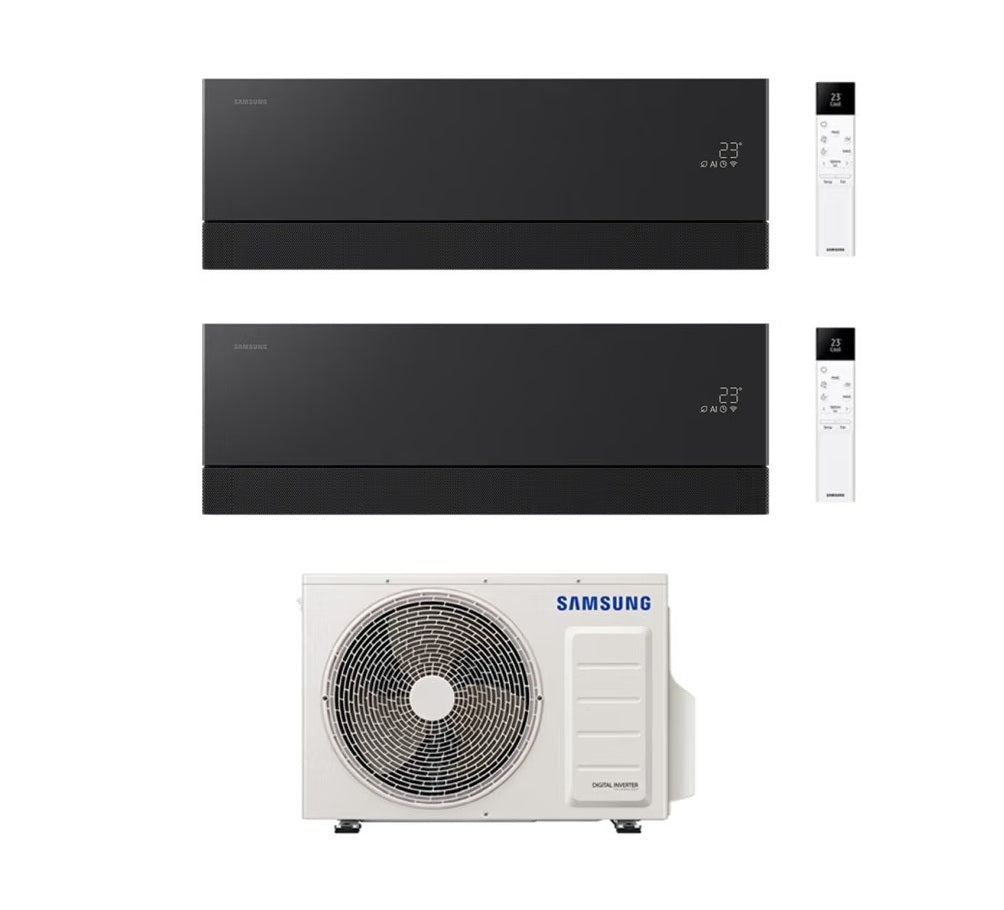 CONDIZIONATORE SAMSUNG PREMIERE MULTISPLIT 12+12 CON MOTORE 5.2KW